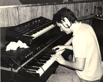 John Jenkins at SOS Studios Chester in 1984
