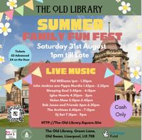 John Jenkins and Pippa Murdie - The Old Library Summer Festival, 