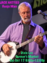Jack - solo banjo at Dixie Lee Farmer's Market - Farragut