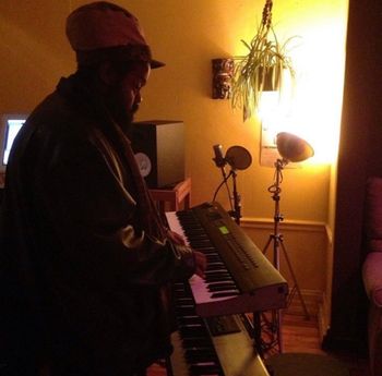 Ras G of Afrikan Space Program at Adios Babylon NYC
