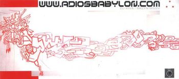 Mural on original Adios Babylon wall late 90s Brooklyn
