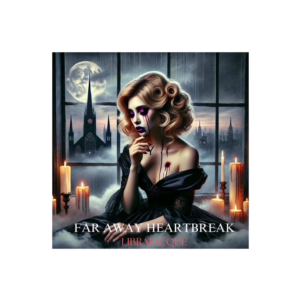 LibraJacque Far Away Heartbreak Sticker