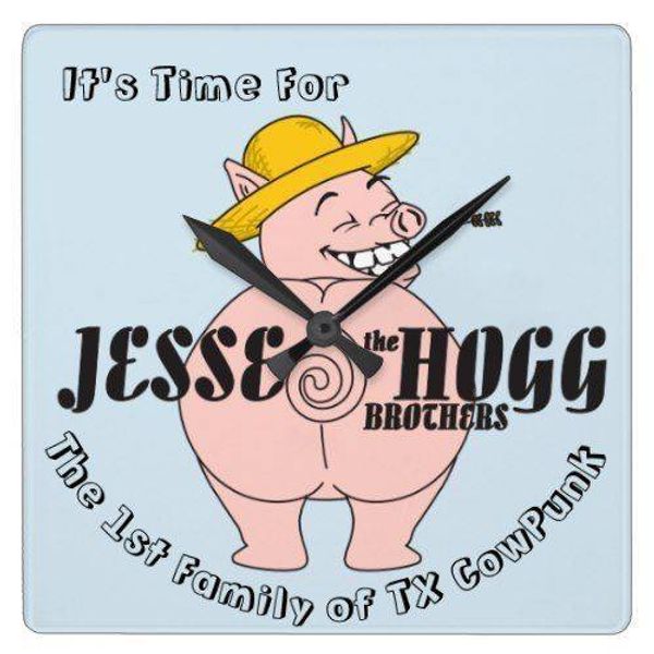 LAST 1  YOU can own it! - Jesse & The Hogg Brothers CLOCK 