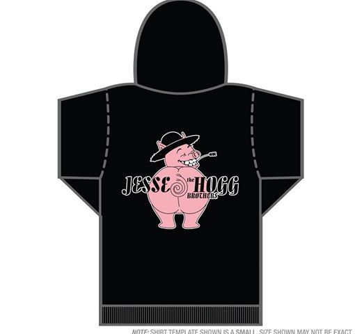 LIMITED SUPPLY - Official Jesse & The Hogg Brothers ZIP UP Hoodie