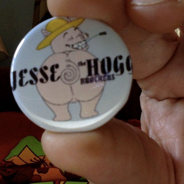 Jesse & The Hogg Brothers BUTTON 