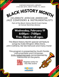 African American Jazz Instrumentalists and Composers