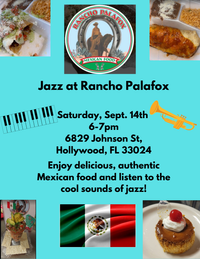 Jazz at Rancho Palafox Restaurant 