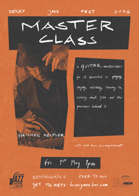 Jazz Guitar Masterclass with Hannes Riepler