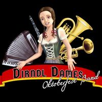 Dirndl Dames Oktoberfest Band 