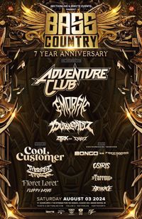 SECTION LIVE & IGNITE EVENTS PRESENTS: BASS COUNTRY 7 Year ANNIVERSARY