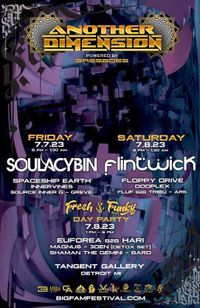 Another Dimension: Soulacybin (Fri) - Flintwik (Sat) + Much More