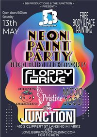 Floppy Drive | Neon Paint Party @ The Junction