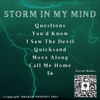 Storm In My Mind - CD