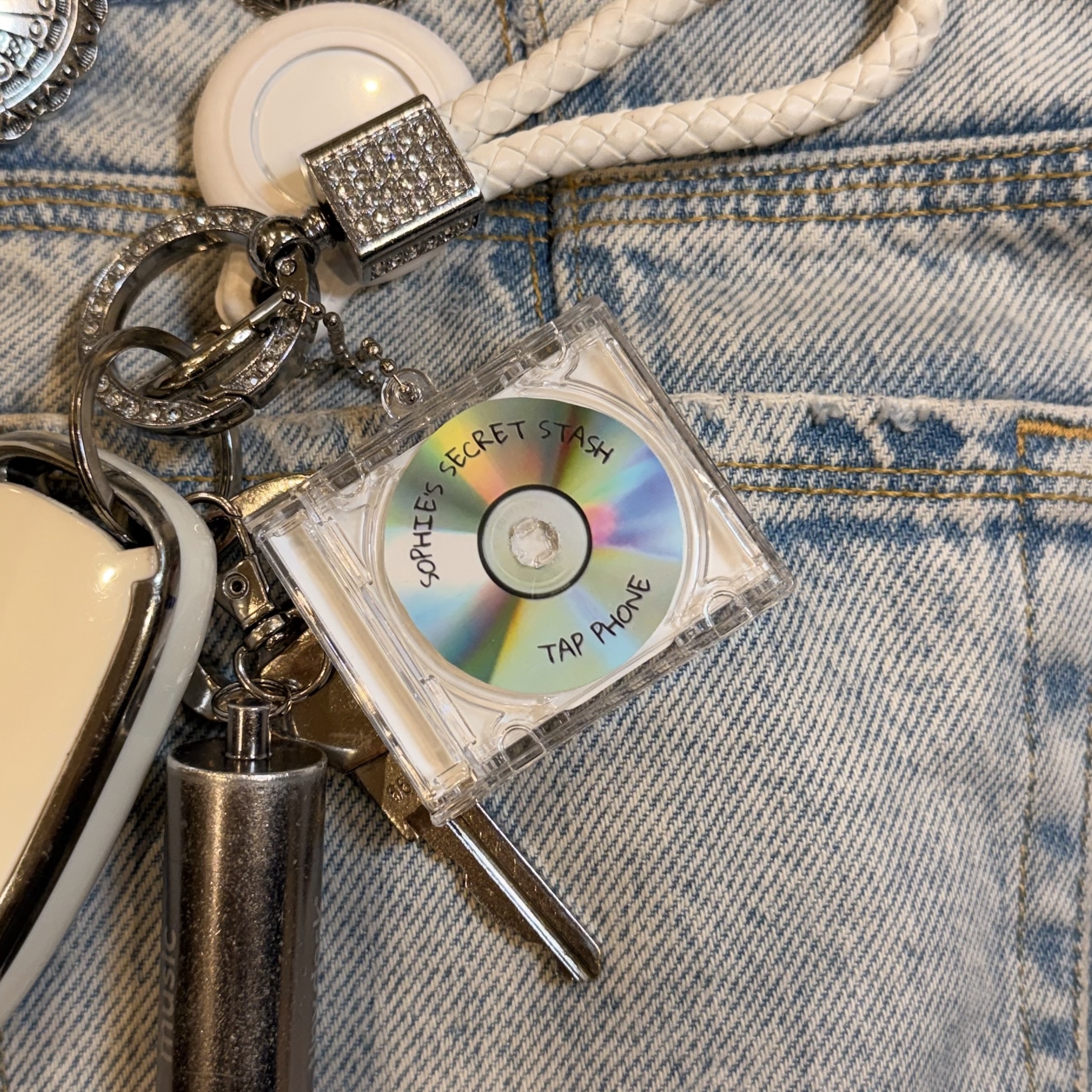 Digital CD Keychain - Sophiemarie.b