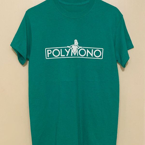 POLYMONO T-SHIRT - Green / Mens Small