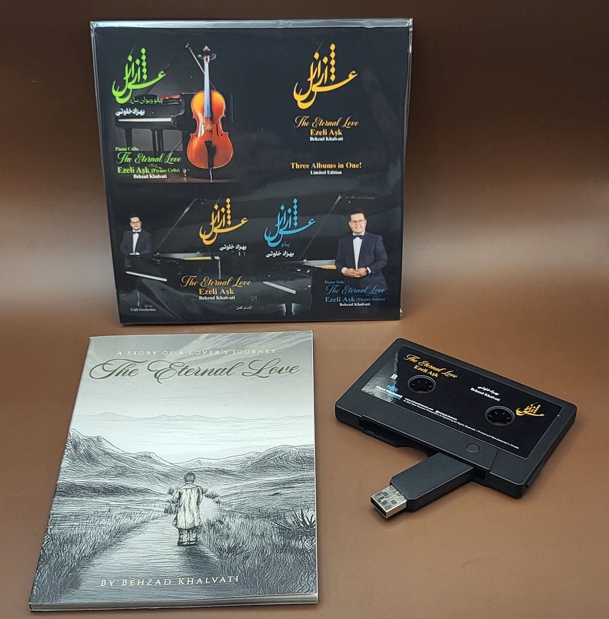 Eternal Love Plus Story Book - The Eternal Love USB & Story Book (English)