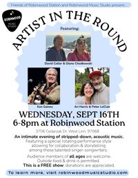 Artist in the Round with David Coller & Diane Chodkowski, Ken Gaines, Ari Harris & Peter LeClair