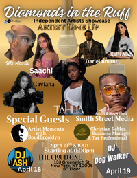 Diamonds in the Ruff Artist Showcase