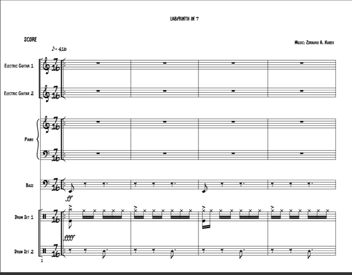 Labyrinth i 7 - Piano, PDF