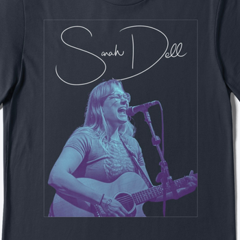Navy Sarah Dell Tshirt
