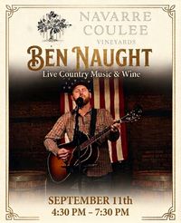 Ben Naught Live @ Navarre Coulee Vineyards
