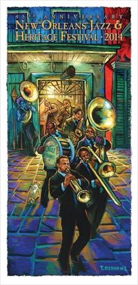 WOODSHED w/ JASON MARSALIS & CHASE JORDAN @ 2014 NEW ORLEANS JAZZ & HERITAGE FESTIVAL