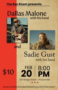 Dallas Malone and Sadie Gust (with their bands)