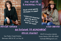 Lisa Carver & Helene Cronin, house concert