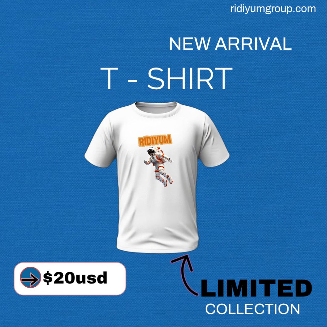 RIDIYUM WHITE T-SHIRT