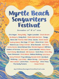 Myrtle Beach Songwriters Festival 