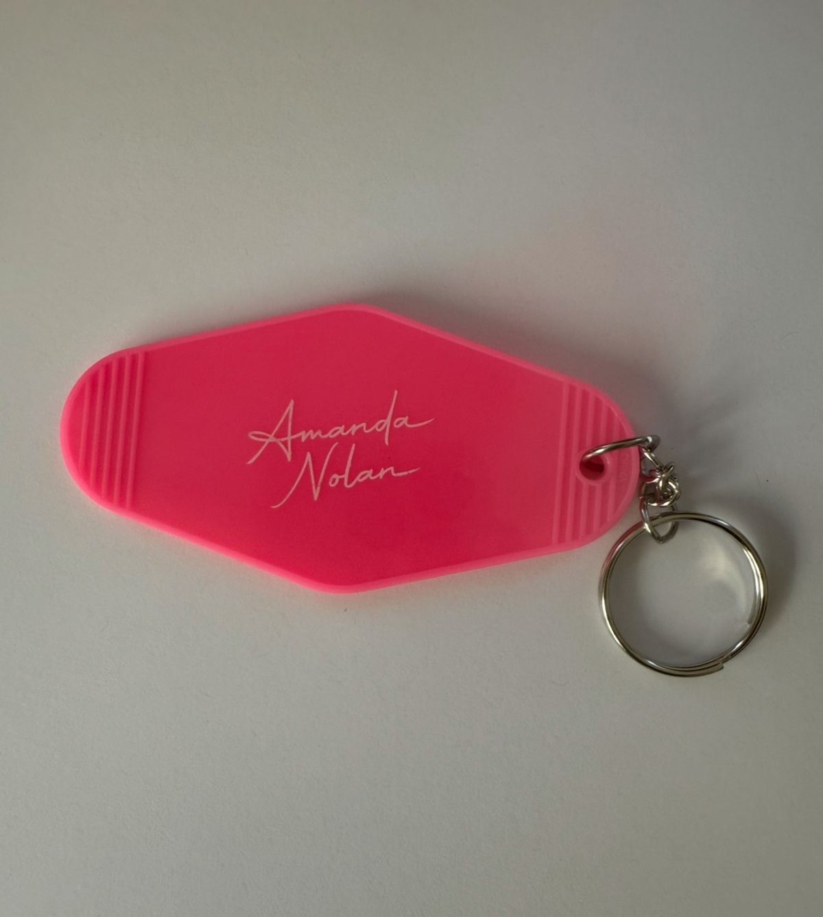 "Amanda Nolan" key chain