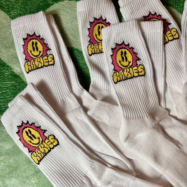 Socks White - Rabies