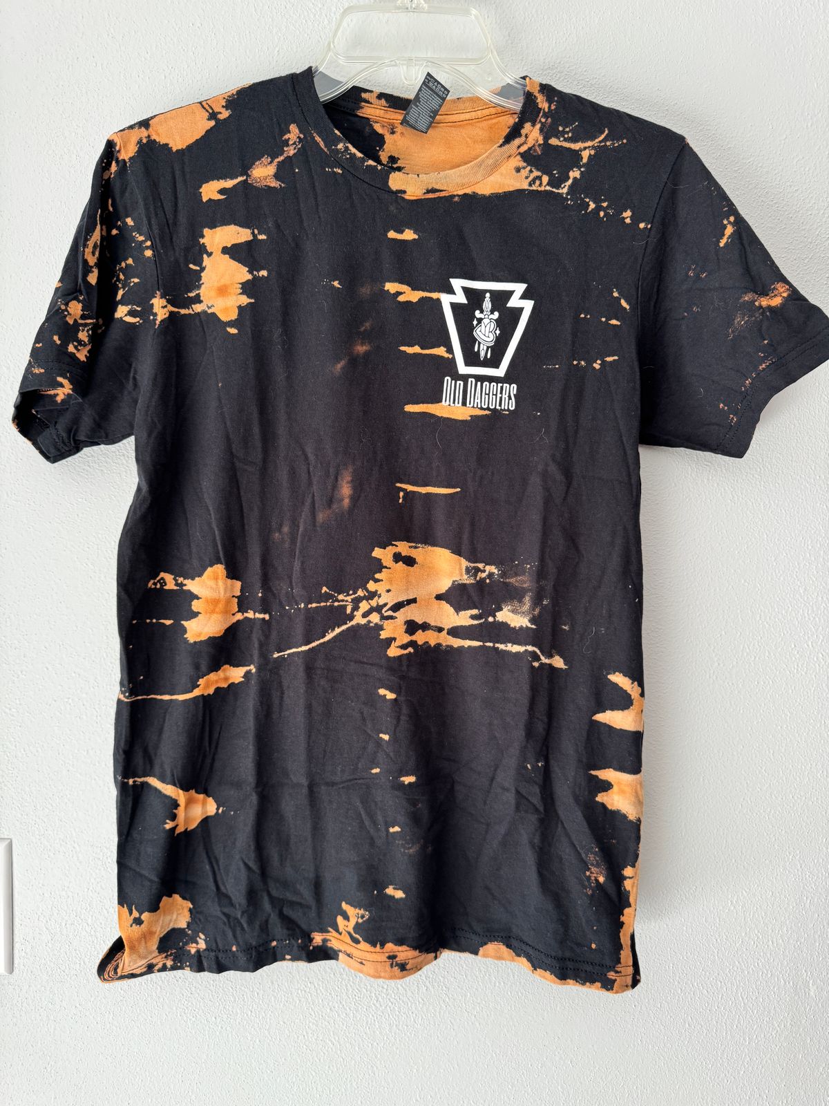 Bleach Tie Dye Pocket T