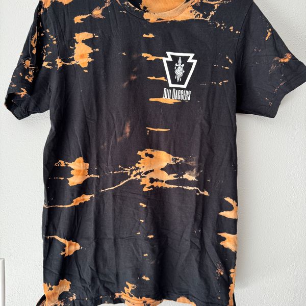 Bleach Tie Dye Pocket T