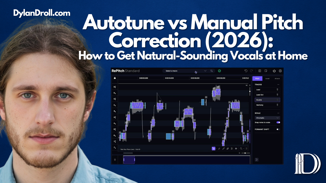 Autotune vs Manual Pitch Correction (2026): How to Get Natural-Sounding Vocals at Home