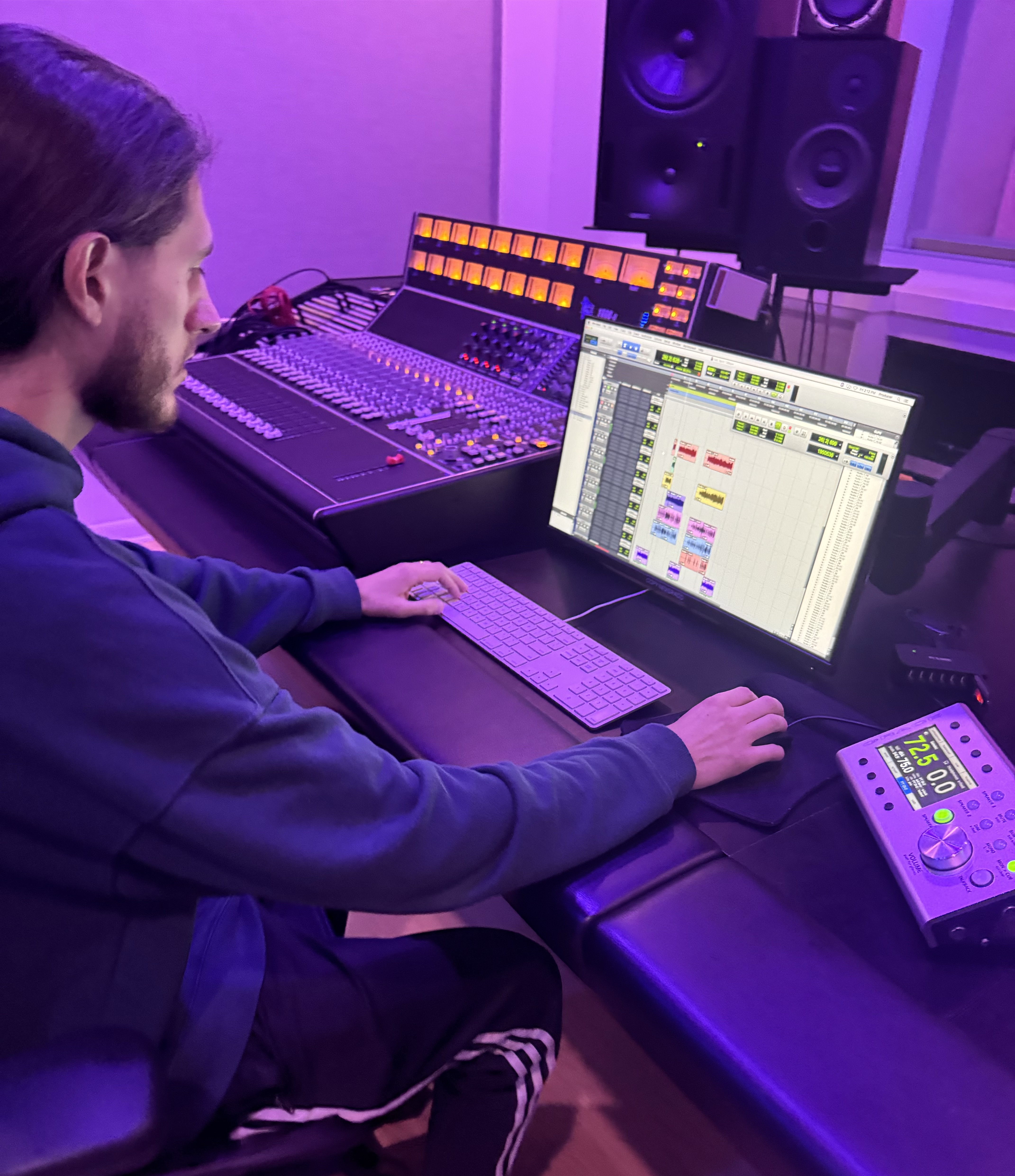 Dylan Droll at Sockit Studios