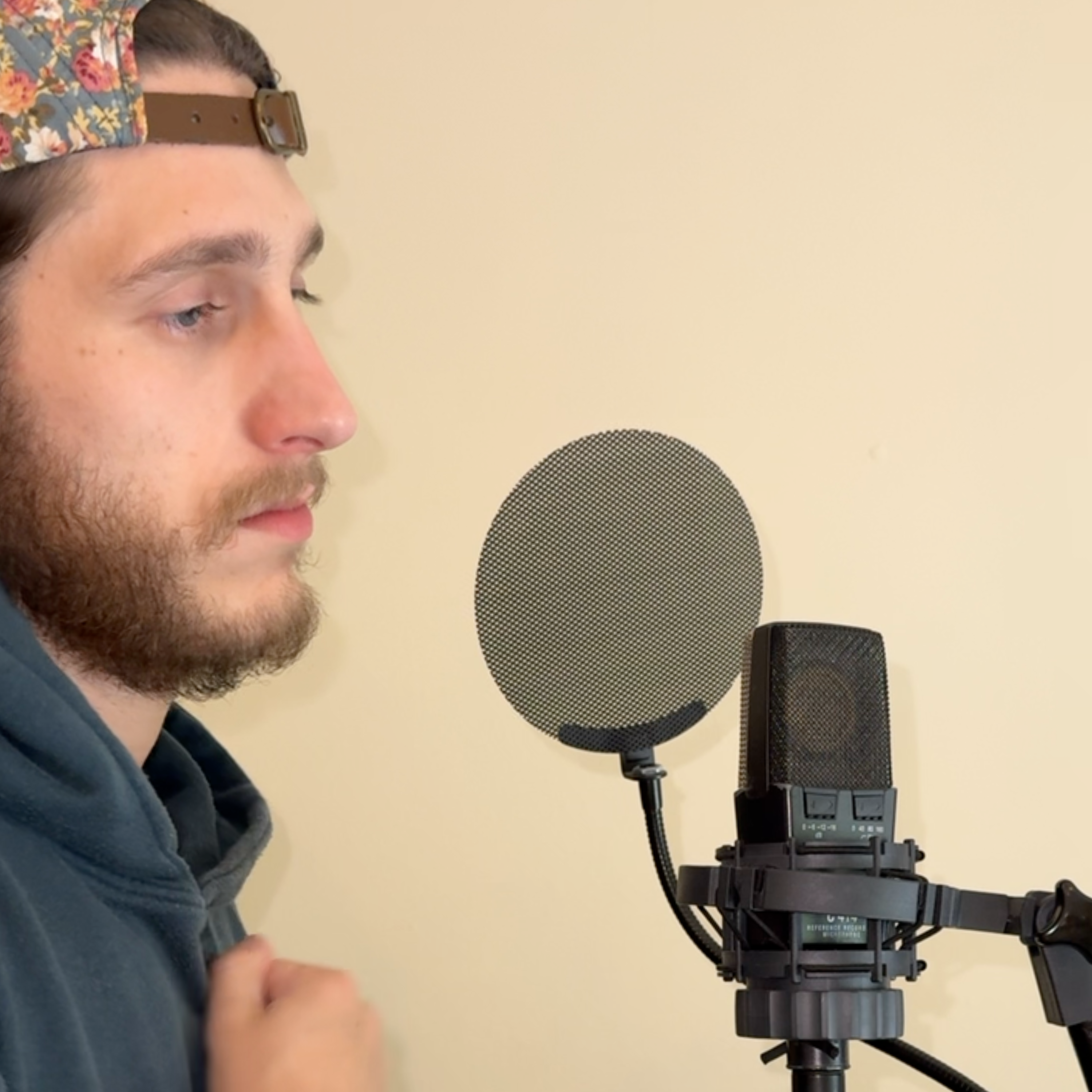 Dylan Droll recording studio acoustic rap