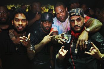 MIGUEL, BREON PRESCOT, BUSTA RHYMES AND DJ AFFECT AT CLUB E11EVEN
