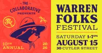At the Warren Folks Festival!