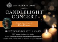 Kate Kristine in an intimate Candlelight Concert Experience