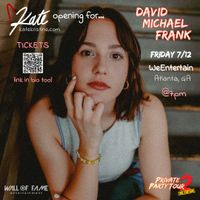 Kate Kristine opening for David Michael Frank (DMF)-Private Party Tour 2