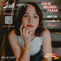 Kate Kristine opening for David Michael Frank (DMF)-Private Party Tour 2