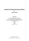 Romanza for Strings, Percussion and Piano - All Parts