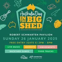 Australia Day in the Big Shed