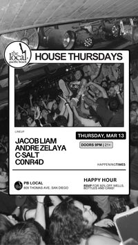 House Thursdays at The Local PB