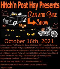 Hitch'n Post Hay Car and Bike Show/Harvest Party