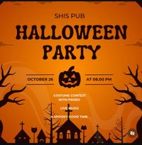 Shi's Pub Halloween Party with Vinny and Wibble