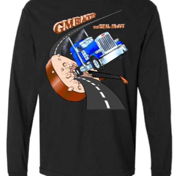 The Real McCoy Adult Long Sleeve Shirt - Black - Black