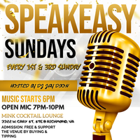 SpeakEasy Sundays