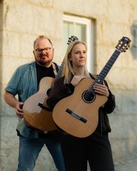 Don Ross and Julie Malía with Martin Weinert
